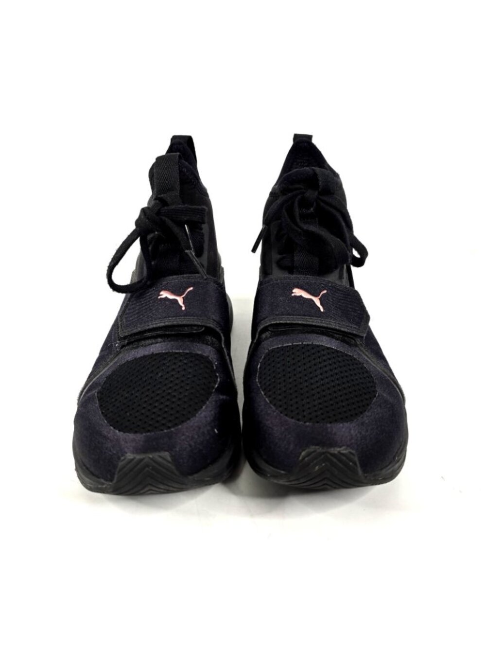 Puma Phenom Black/Pink Hi-Top Athletic Shoes Women's Size 8 - Picture 4 of 9